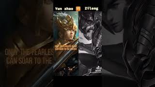 Yun Zhao 🆚 Zilong Old voice line😐😔😌 Old mlbb #mobilegends #mlbbtiktok