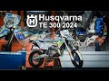 NEW HUSQVARNA TE 300 2024 SUPERMOTO