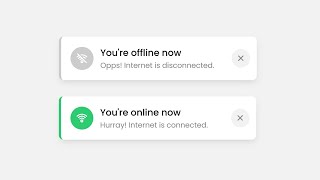 How to Check Network Status using JavaScript