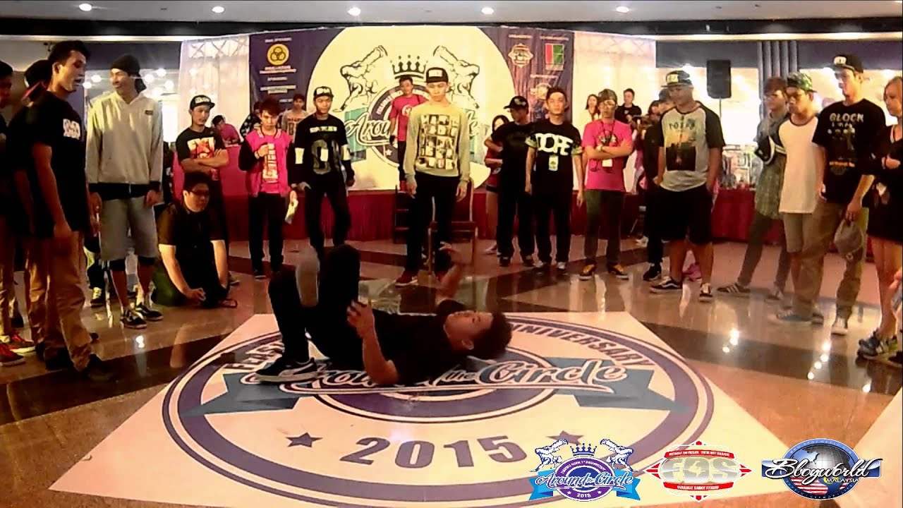 AROUND THE CIRCLE 2015 | BBOY 1 ON 1 | FINAL | BBOY V-RUFF(WIN) VS BBOY ...