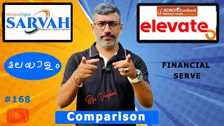 Manipal Cigna Sarvah vs ICICI Lombard Elevate l താരതമ്യം മലയാളത്തില്‍ l Comparison l #cigna #icici