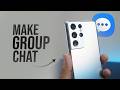 How to Make a Group Chat on Android (tutorial)