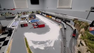 HO Scale Model Railroad Update #6  - Faller Car System Road Repair