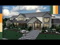 Bloxburg: Modern Farmhouse SpeedBuild Part 1 | 2.4M