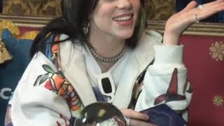 Billie Eilish got her tarot cards read backstage at #iHeartALT