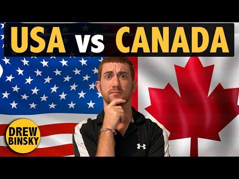 What is similar about the way the economy in the US and Canada function?