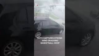 Watch: Basketball Hoop Blown Away by Strong Winds in Australia | Subscribe to Firstpost