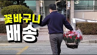 꽃바구니 꽃배달 과정과 기사님들의 고충