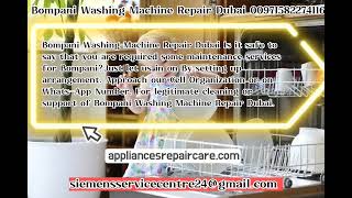 Bompani washing machine repair in dubai | Website Link In Description