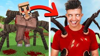 Minecraft But Any Scary Build Hack I Get