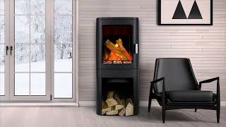 Electristove VR Spectre LS with Log Store Base from Celsi