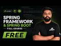 Spring Framework & SpringBoot Full Course FREE in 2026 | Java Full Stack
