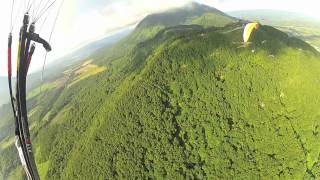 ルスツでパラグライディング Rusutsu, Hokkaido, Ridge and Thermal Flying