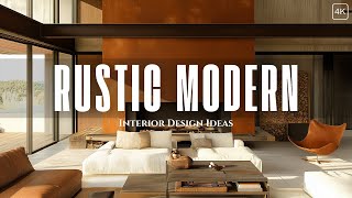 Rustic Modern Decor Interior Design Ideas | #rusticmodern #rusticcharm #rustichomedecor #homedecor