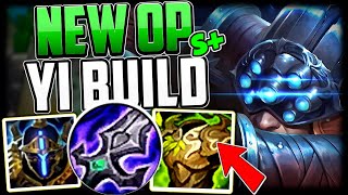 NEW YI BUILD IS UNKILLABLE! (MOST DAMAGE DEALT) How to Play Master Yi & CARRY -