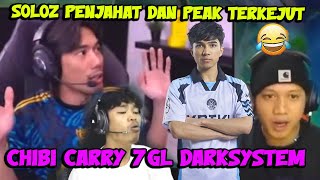 SOLOZ XK PENJAHAT DAN PEAK TERKEJUT TENGOK CHIBI CARRY TEAM  ..🤣😂 !!