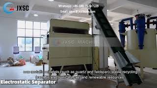 Working Principle Of The Electrostatic Separator
