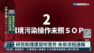 研究助理染疫 中研院認P3\