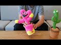 huggy wuggy dancing cactus toys mommy long legs kissy missy u0026 huggy wuggy dancing together