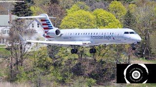 [HD] WHY THIS PLANE AMERICAN! - Taxi and Takeoff at Portland International Jetport