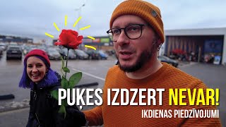 Puķes izdzert nevar! Ikdienas piedzīvojumi