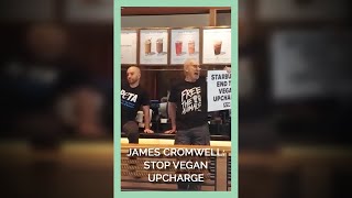 James Cromwell: Stop Vegan Upcharge #shorts