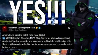 Marathon's NEW Update Made Some DRASTIC Changes...