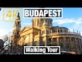 4K City Walks: Budapest, Hungary Andrassy Avenue Tour - Virtual Walk Treadmill Exercise Video