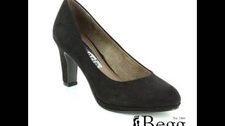 Tamaris 22420-001 Black high-heeled shoes