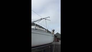 Raising and Lowering Mast Singlehanded