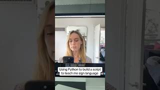 Using Python to build a script to teach me sign language #pyscript #python #tech