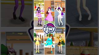 my little pony versi sakura school simulator #sakuraschoolsimulator