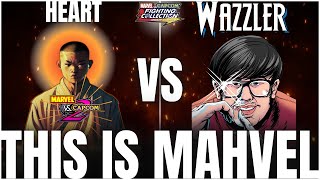 Marvel Vs Capcom 2 - Heart Vs WAZZLER!!! QUICK AND NASTY!❤️🥵🥵