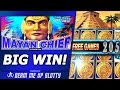 Mayan Chief Slot Bonus - Big Win, First Time Triggering 200+ Spins