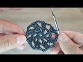 hws mandala doily star u0026 flowers video 1 crochet tutorial rnd 1 rnd 13