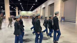 Benson JROTC Unarmed Regulation Drill Team Army National Drill Competition 2024