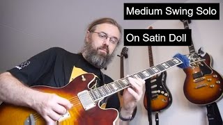 Medium Swing  Satin Doll solo - Ibanez AS2630