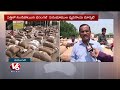 warangal enumamula market secretary srinivas face to face cotton purchase v6 news