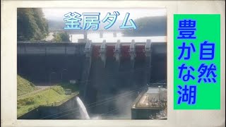 心落ち着く大きな湖🐦釜房湖