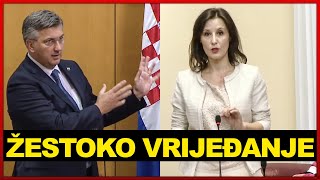 Plenković žestoko izvrijeđao Daliju Orešković i izazvao kaos - POGLEDAJE PRAVO LICE HDZ-a