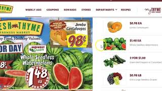 Fresh Thyme Market Weekly Ad Matchups- 8/30-9/5