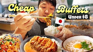 6 ALL YOU CAN EAT Buffets for UNDER $8 in Tokyo Japan