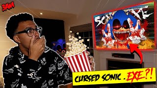 *SCARY* DO NOT WATCH THE CURSED SONIC.EXE MOVIE AT 3AM !!! (WE ARE NOT SAFE)