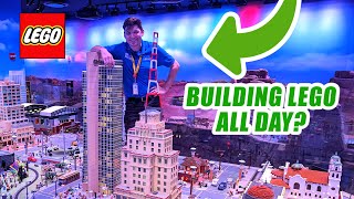 Day in the Life of LEGO Master Model Builder at LEGOLAND Discovery Center