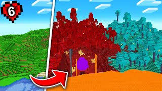 I Transformed the NETHER PORTAL in Minecraft Hardcore