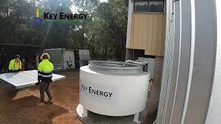 Flywheel Energy Storage in Perth WA - Mechanical Battery with 32kWh Storage and 8kW Power - Off-grid