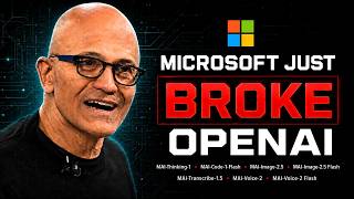 Microsoft Just Shocked The Entire AI World: 7 New AI Models