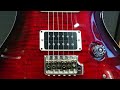 prs usa cusrom 24 fire red burst