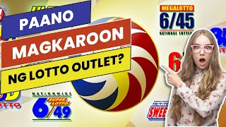 PAANO MAG FRANCHISE NG LOTTO?