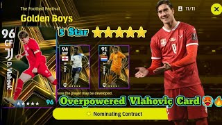 This Beast 5 Star Nominating Contract Is Fired 🔥Vlahovic Review Efootball Mobile #efootball